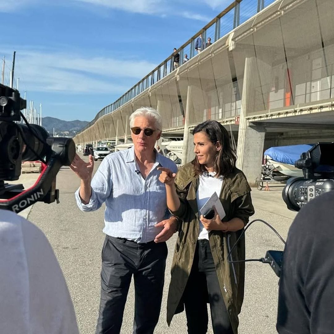 Richard Gere y Alejandra Silva se sinceran con Ana Pastor sobre su nueva vida en España
