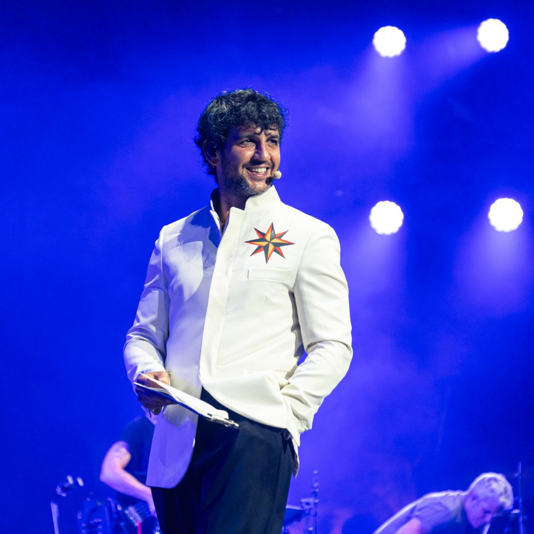 Fran Perea en el Starlite Marbella el pasado mes de agosto
