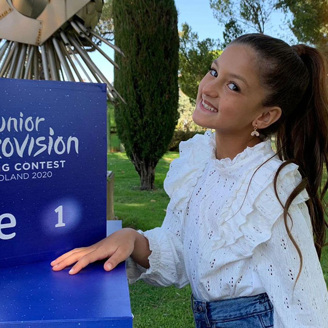 El desparpajo de Soleá, la hija de Farru que representará a España en Eurovisión Junior