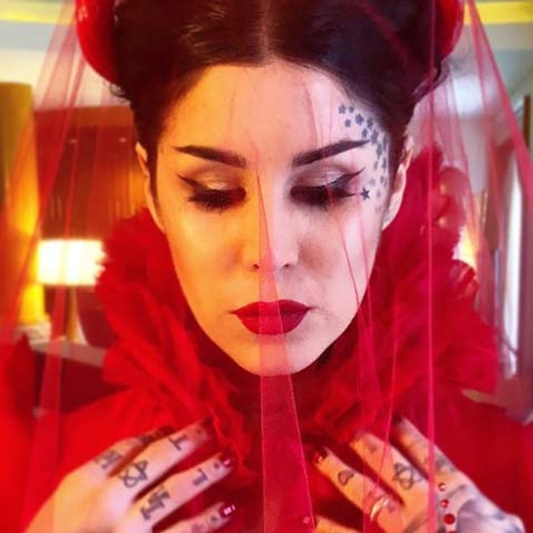 ¡Siempre original! El vestido de novia de Kat Von D que no te esperabas