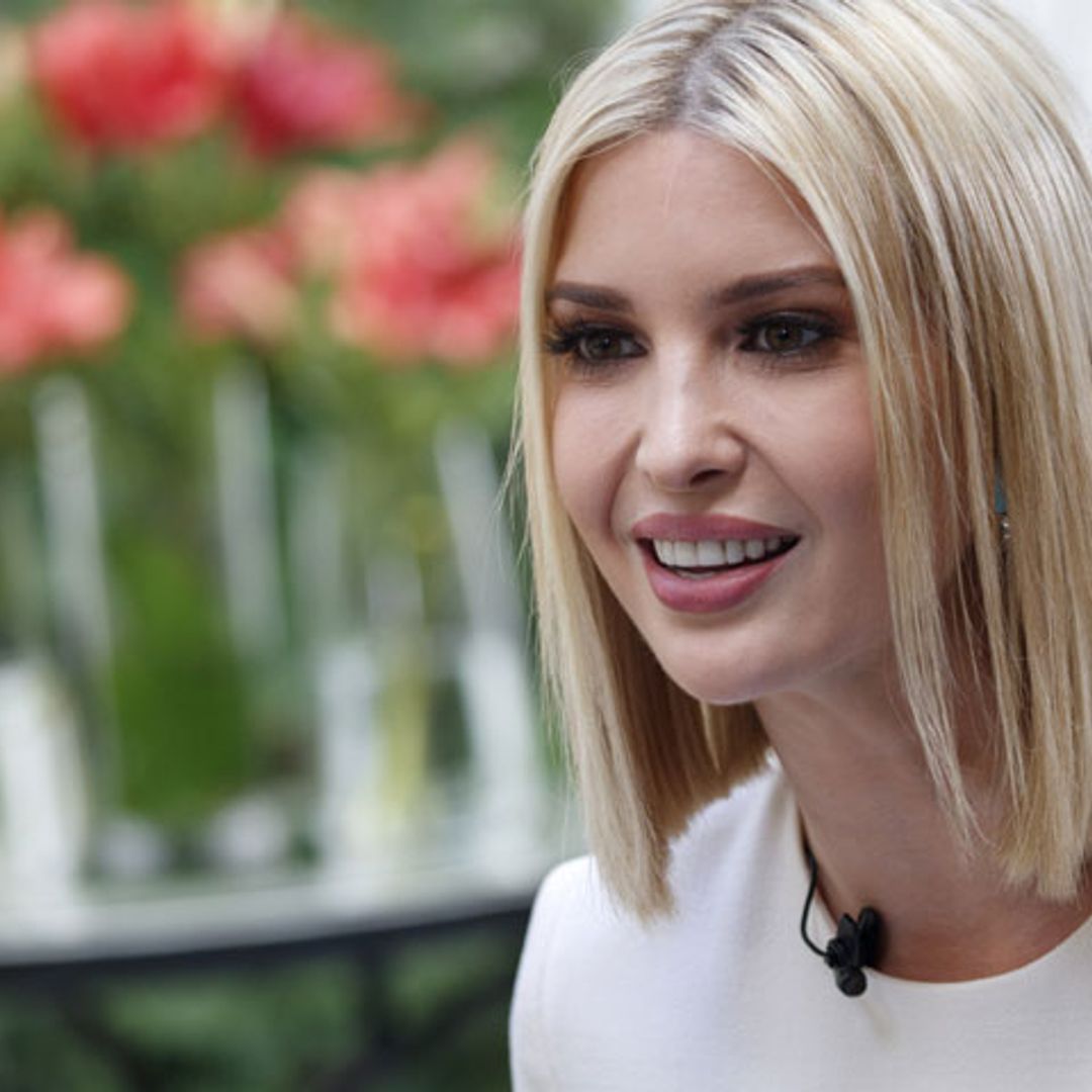 Del caftán bordado a la chaqueta con truco: los lookazos de viaje de Ivanka en Oriente Medio