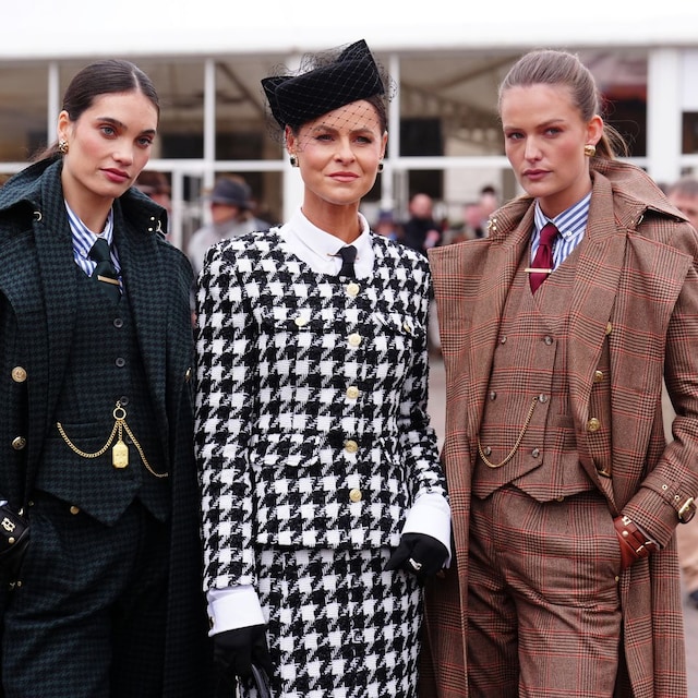 Jade Holland Cooper en el Festival de Cheltenham 2025