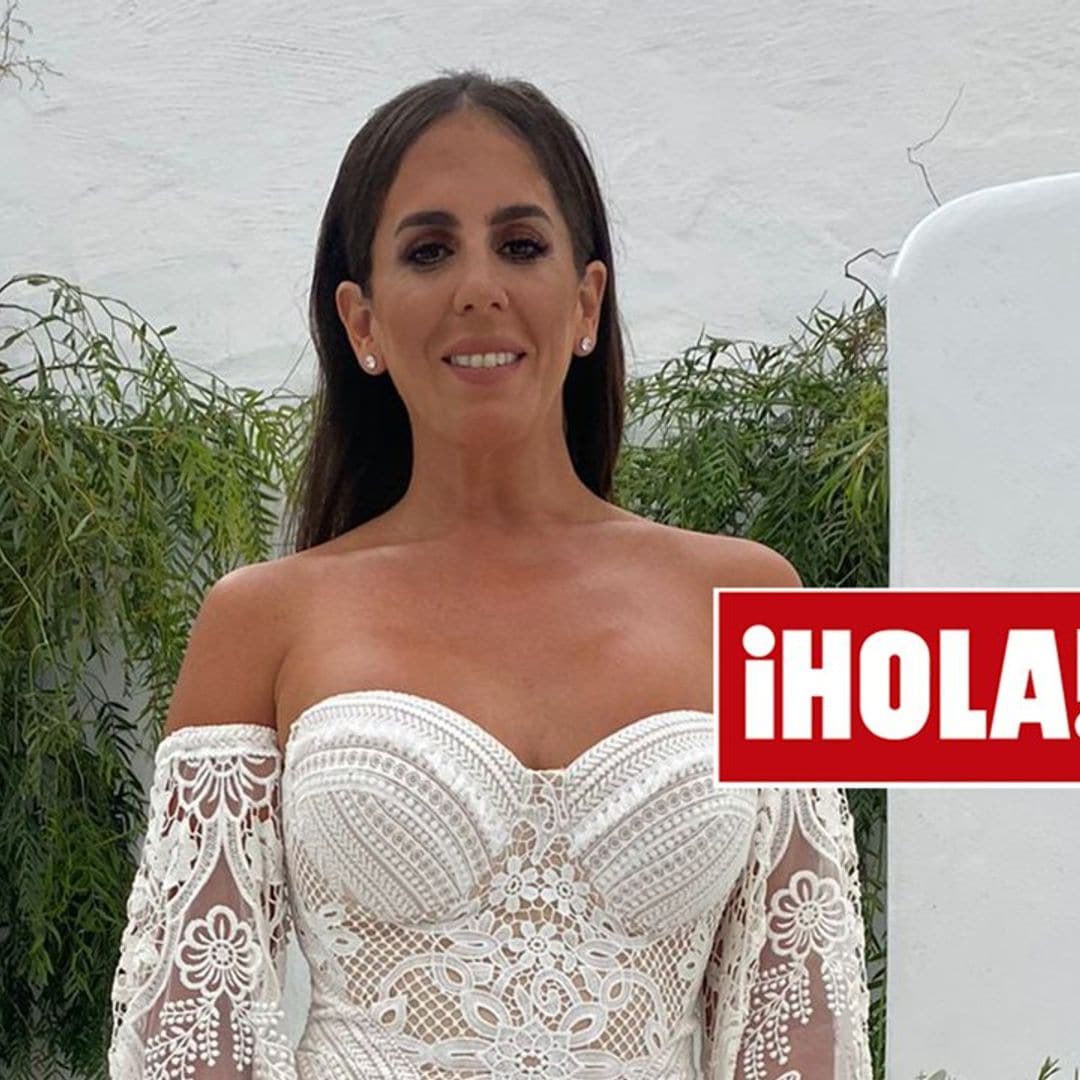 Primera imagen de Anabel Pantoja vestida de novia