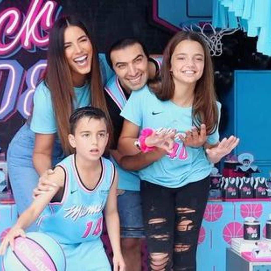 Gaby Espino y Jencarlos Canela celebran el cumpleaños de su hijo, junto con sus parejas
