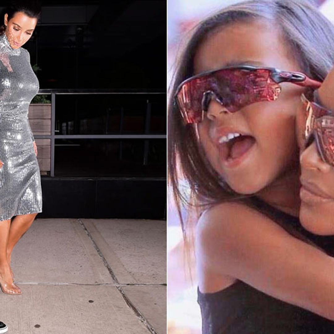 North West es el clon de Kim Kardashian y estas fotos lo demuestran