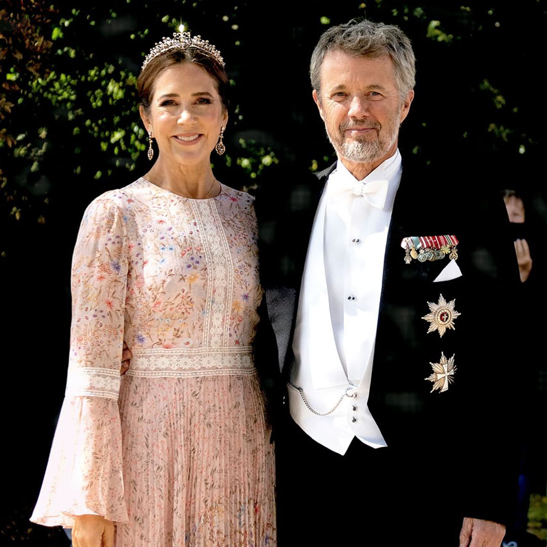 Los reyes Federico y Mary de Dinamarca, de boda en el castillo de Egeskov: las imágenes de la gran celebración familiar