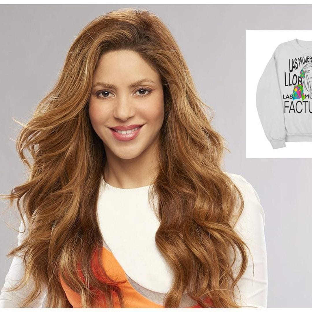 ¡Shakira sí que factura! Ya está al a venta la ‘sudadera de la venganza’