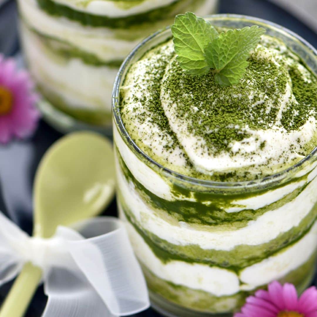 Galletas, tartas, tiramisús… con un toque de té matcha