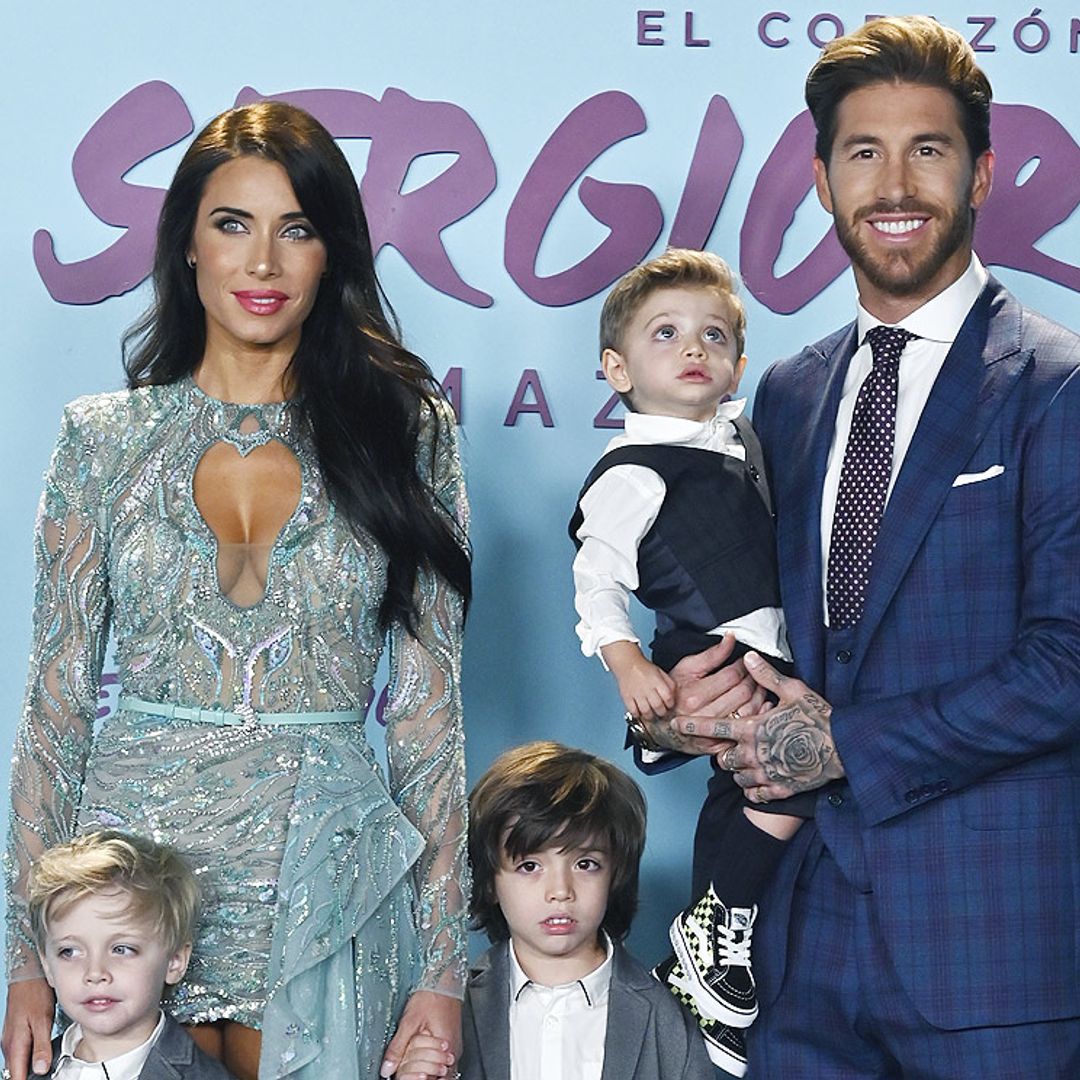 Sergio Ramos presume de sus 'tres mosqueteros'