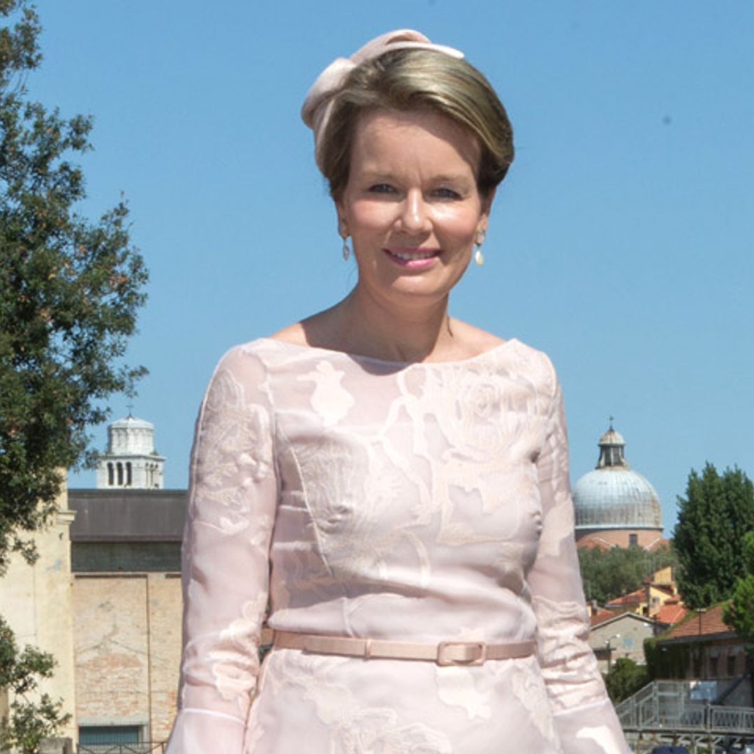 La reina Matilde de Bélgica, una estrella más en Venecia