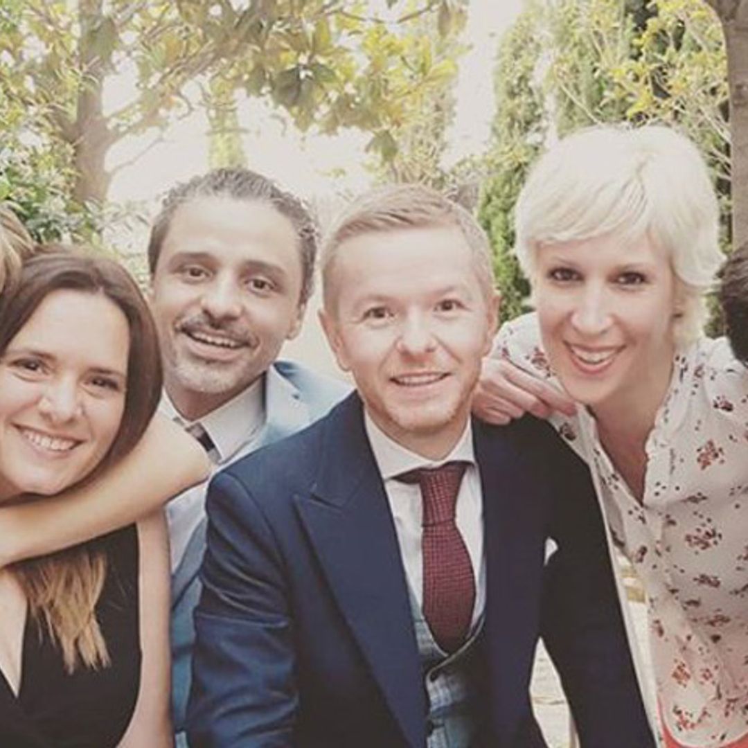 El inesperado reencuentro de 'Compañeros' en la boda de uno de ellos