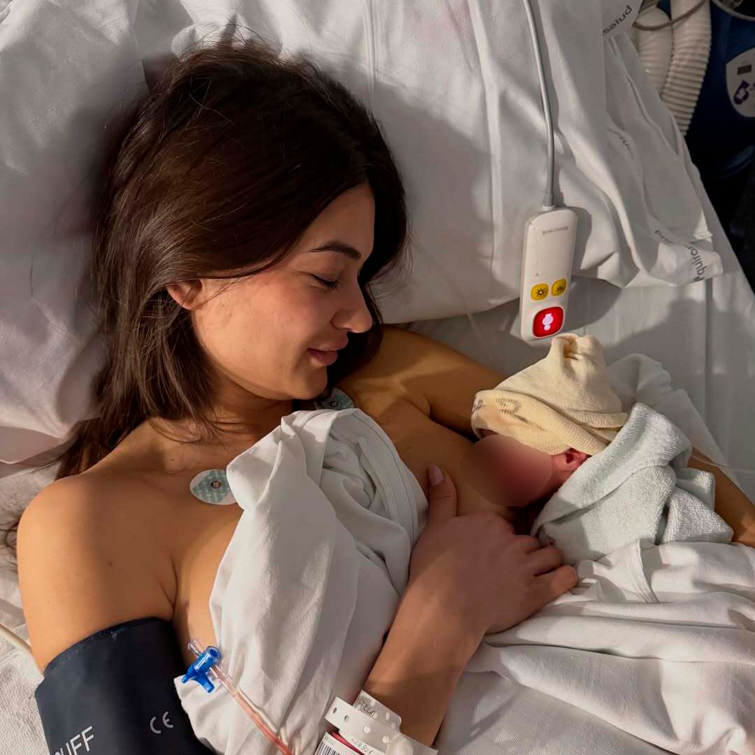 Estela Grande da a luz y se convierte en madre de mellizos: Luca y Liah ya están aquí