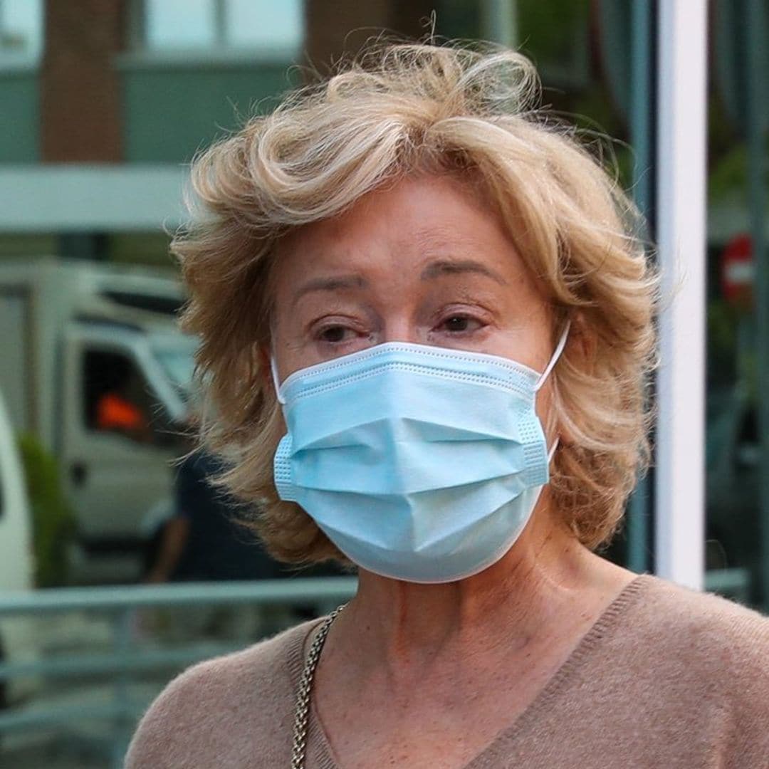 Las primeras imágenes de Mila Ximénez tras su ingreso hospitalario