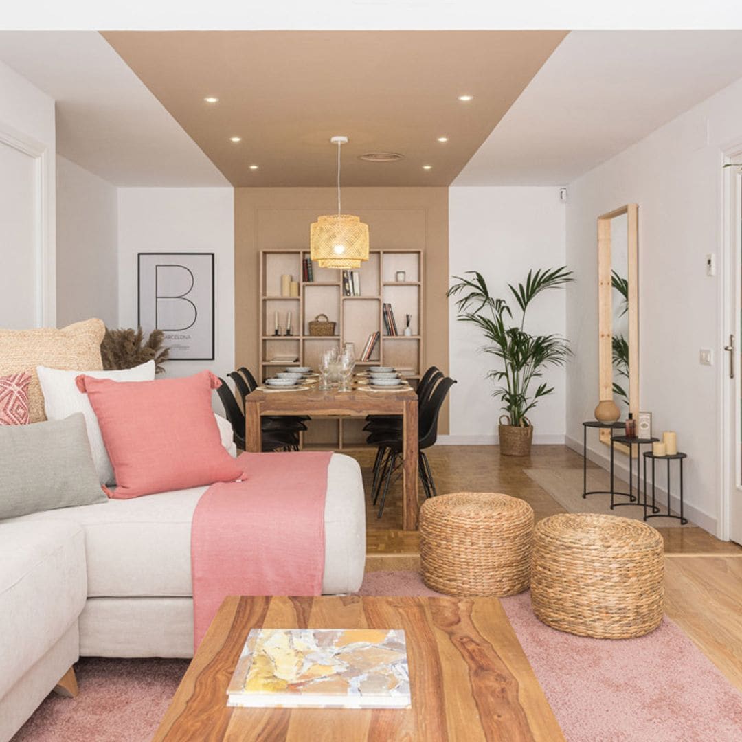 10 ideas prácticas y decorativas para delimitar el salón y el comedor