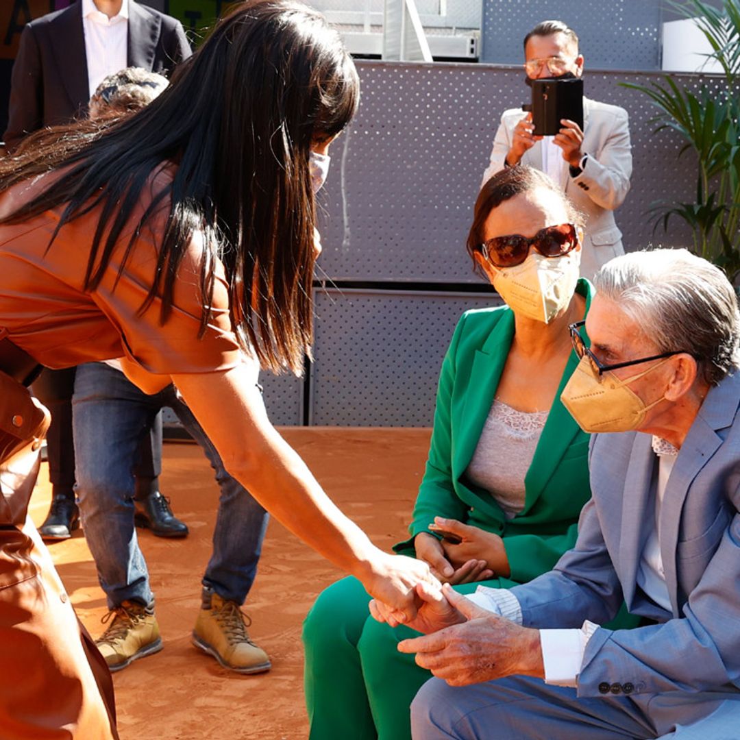 Manolo Santana regresa a la vida pública en un acto lleno de significado para él