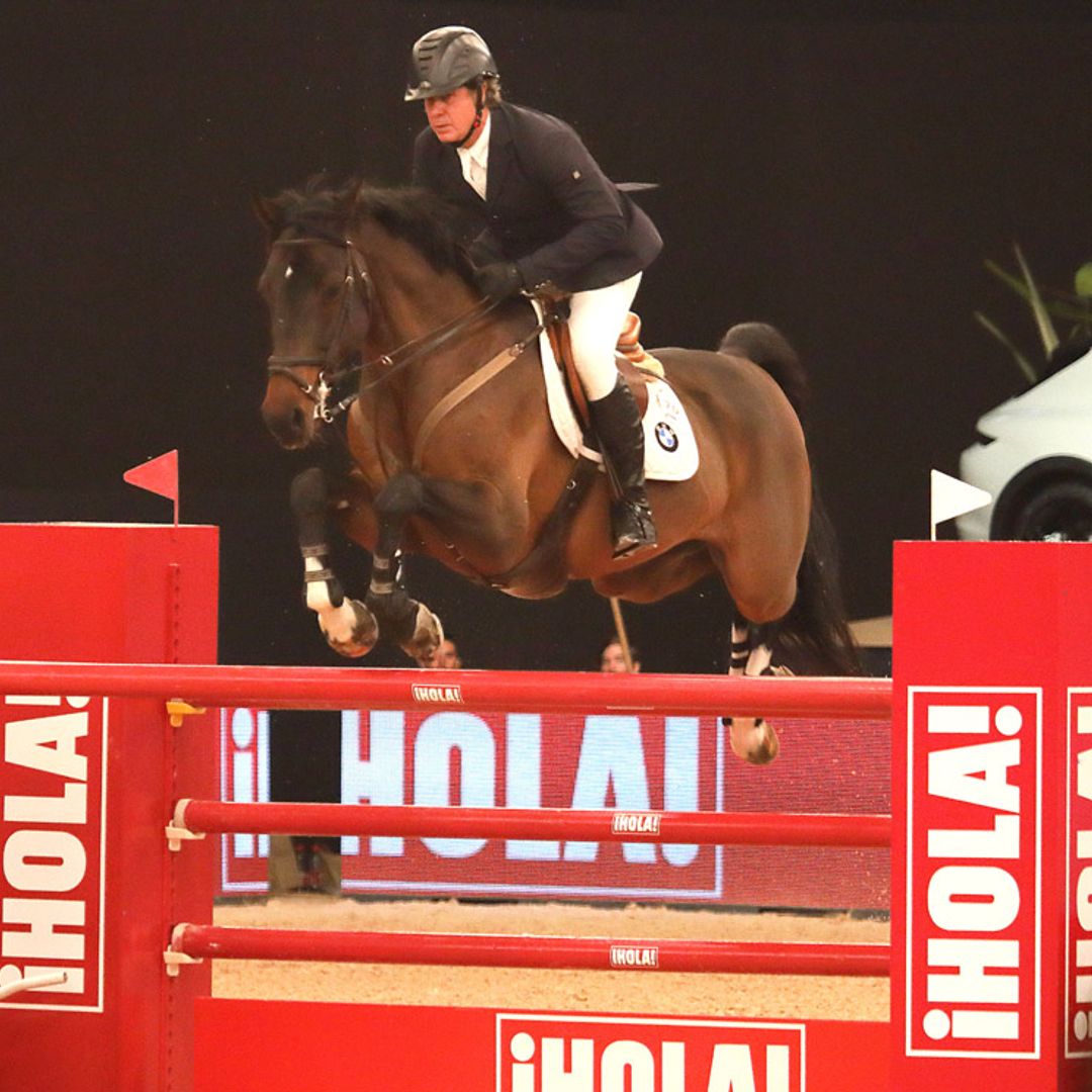 Cayetano Martínez de Irujo participa en el Trofeo ¡HOLA! de la Madrid Horse Week que ha ganado David Will