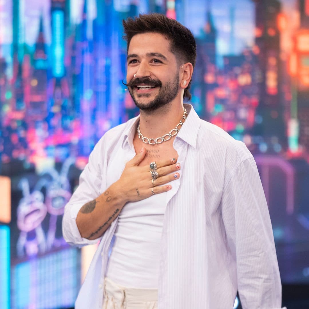Camilo revela en 'El Hormiguero' que tiene un cuadro con la sangre de su hija Índigo