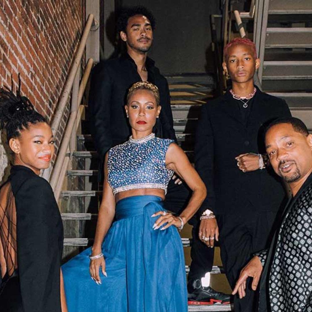 Los Smith y los Banks, juntos para apoyar a Will Smith como el gran 'genio de la lámpara'