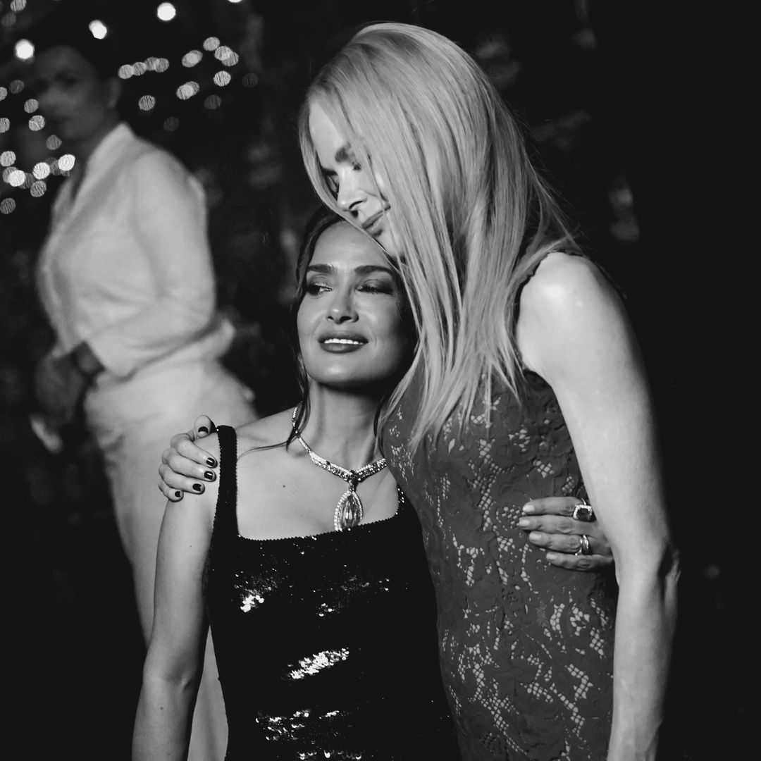 Salma Hayek y Nicole Kidman se reencuentran y echan por tierra supuestas diferencias