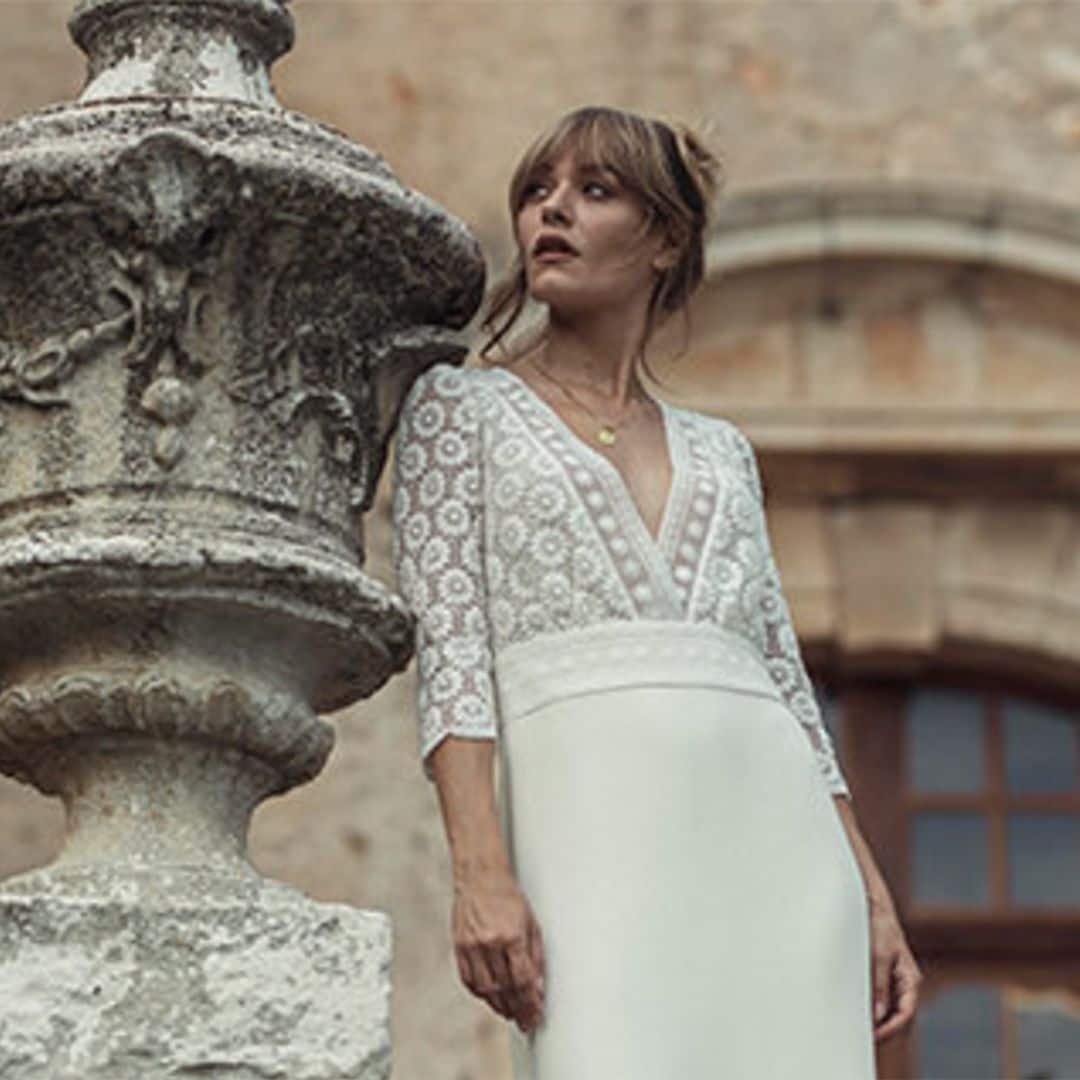Todo lo que nos gusta de las novias francesas está en la colección de Laure de Sagazan