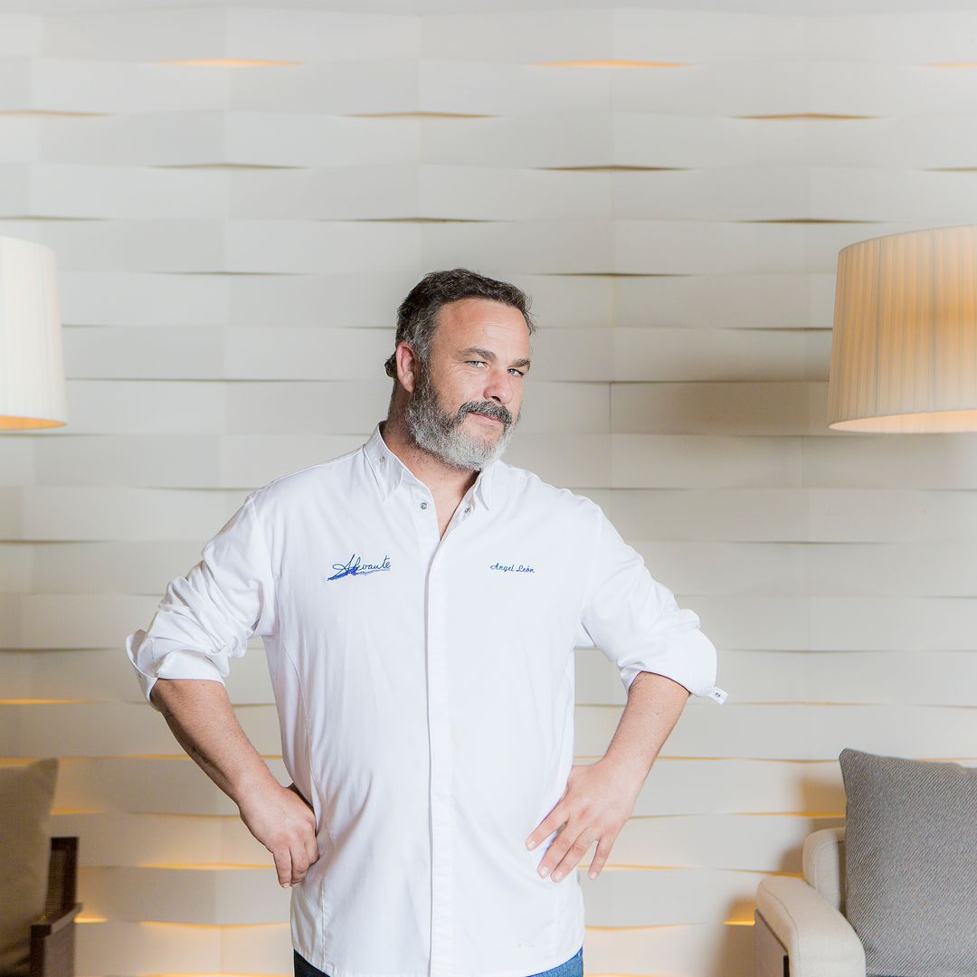 Ángel León, chef del restaurante Alevante del Palacio de Sancti Petri Gran Meliá de Chiclana de la Frontera