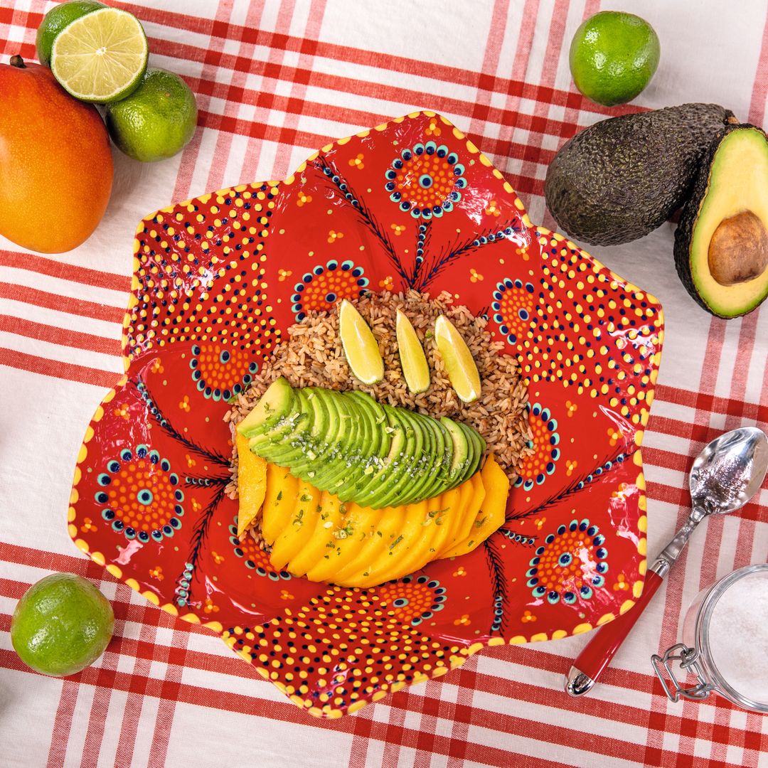 Ensalada de quinoa, aguacate, mango y lima hecha por la jueza Marta 