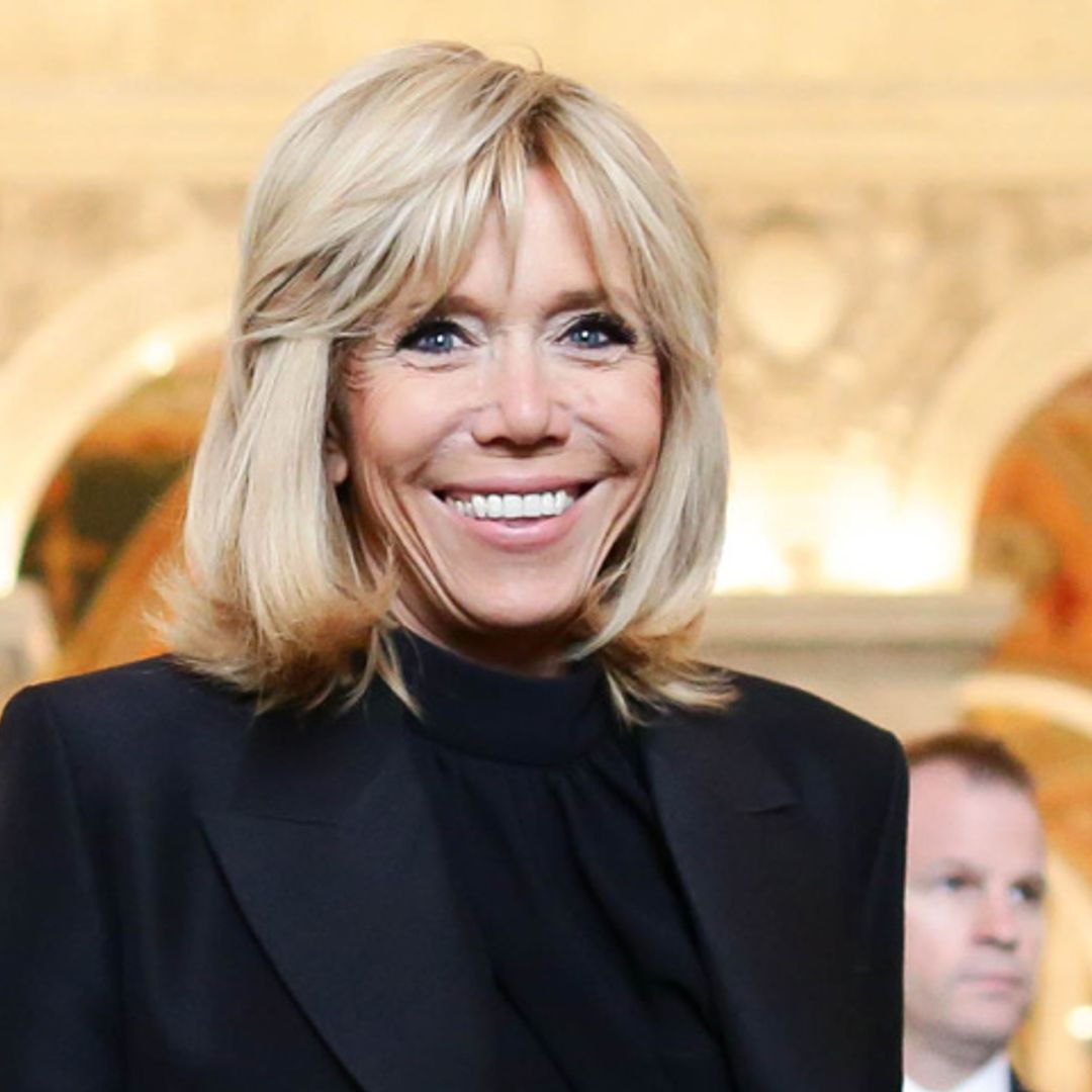 La maleta de viaje de Brigitte Macron en su visita de Estado a EEUU