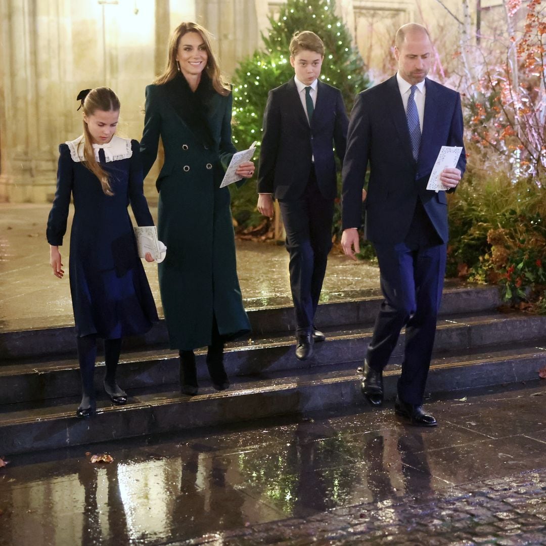 Los príncipes George, Charlotte y Louis reaparecen junto tras seis meses en la noche más especial de su madre