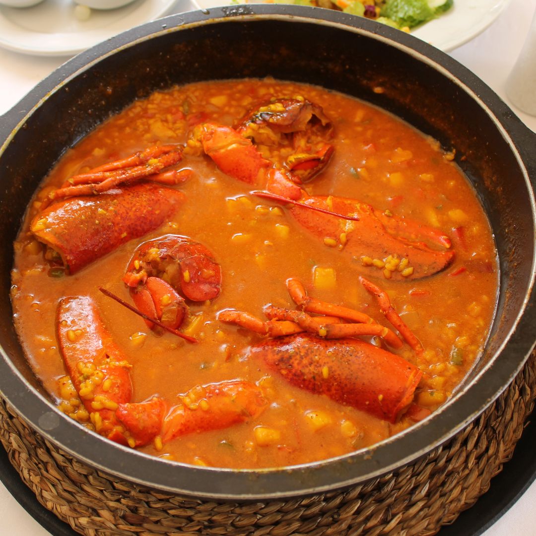 Arroz caldoso con bogavante