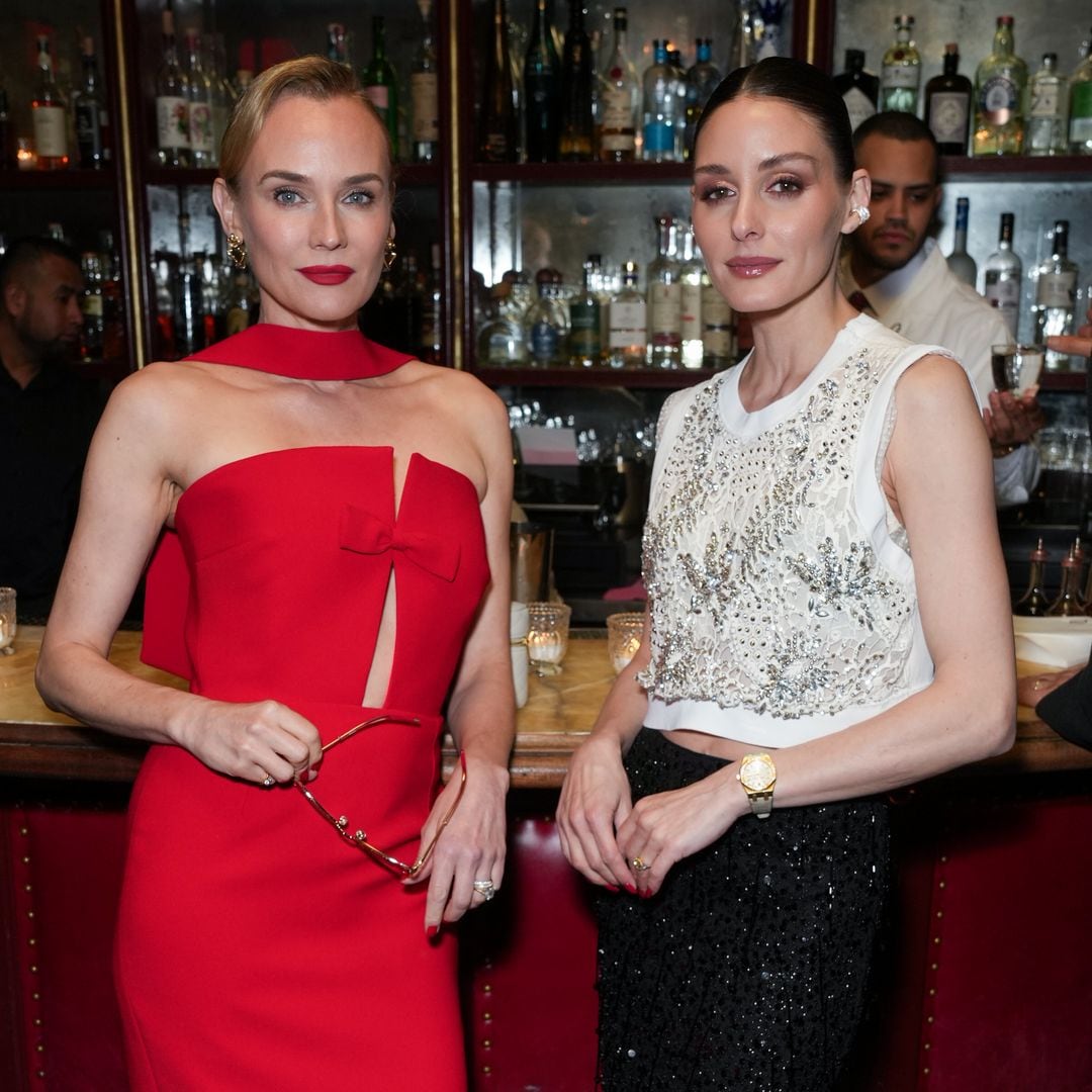 ¿Invitada de rojo o de lentejuelas? Diane Kruger y Olivia Palermo, dos estilos opuestos que funcionan siempre