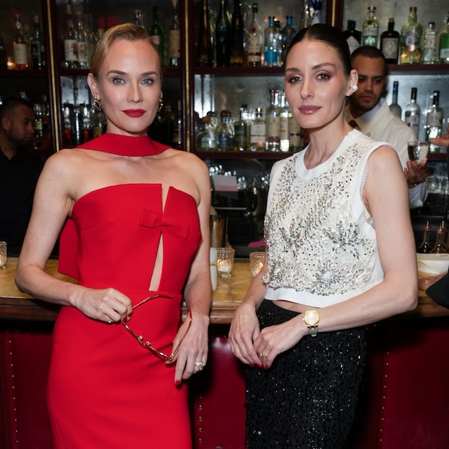 Olivia Palermo y Diane Kruger