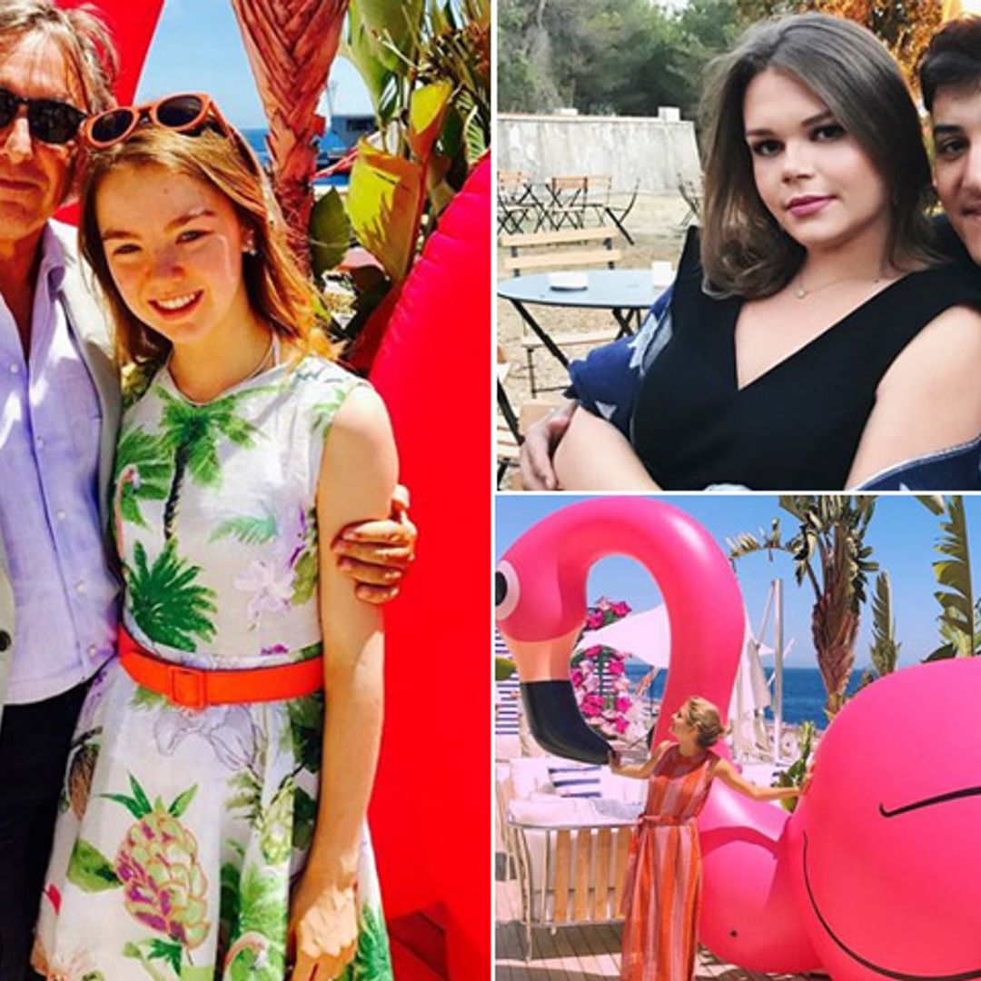 Dos días de fiesta, dos países, flamencos rosas... Así fue la puesta de largo de Alejandra de Hannover