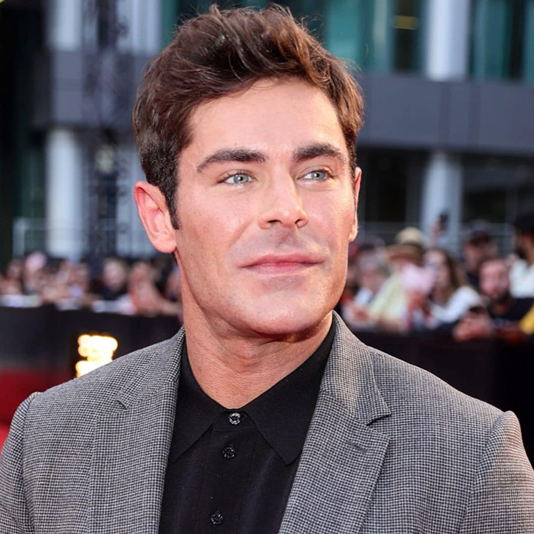 Zac Efron desvela las causas que deformaron su rostro hace un año