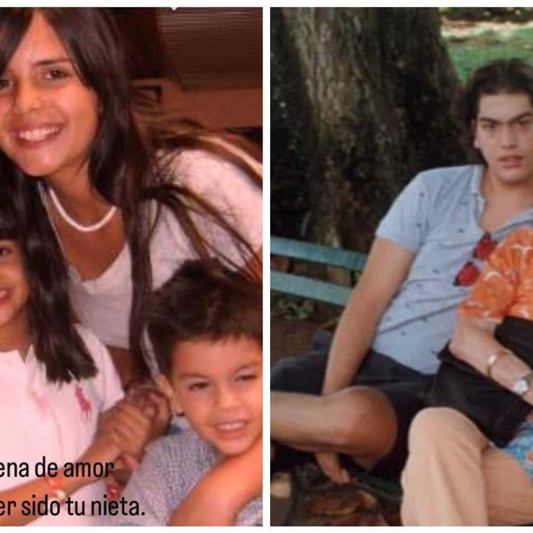 Nietos de Talina Fernández la despiden con emotivos mensajes: ‘Abraza mucho a mi madre por mí’