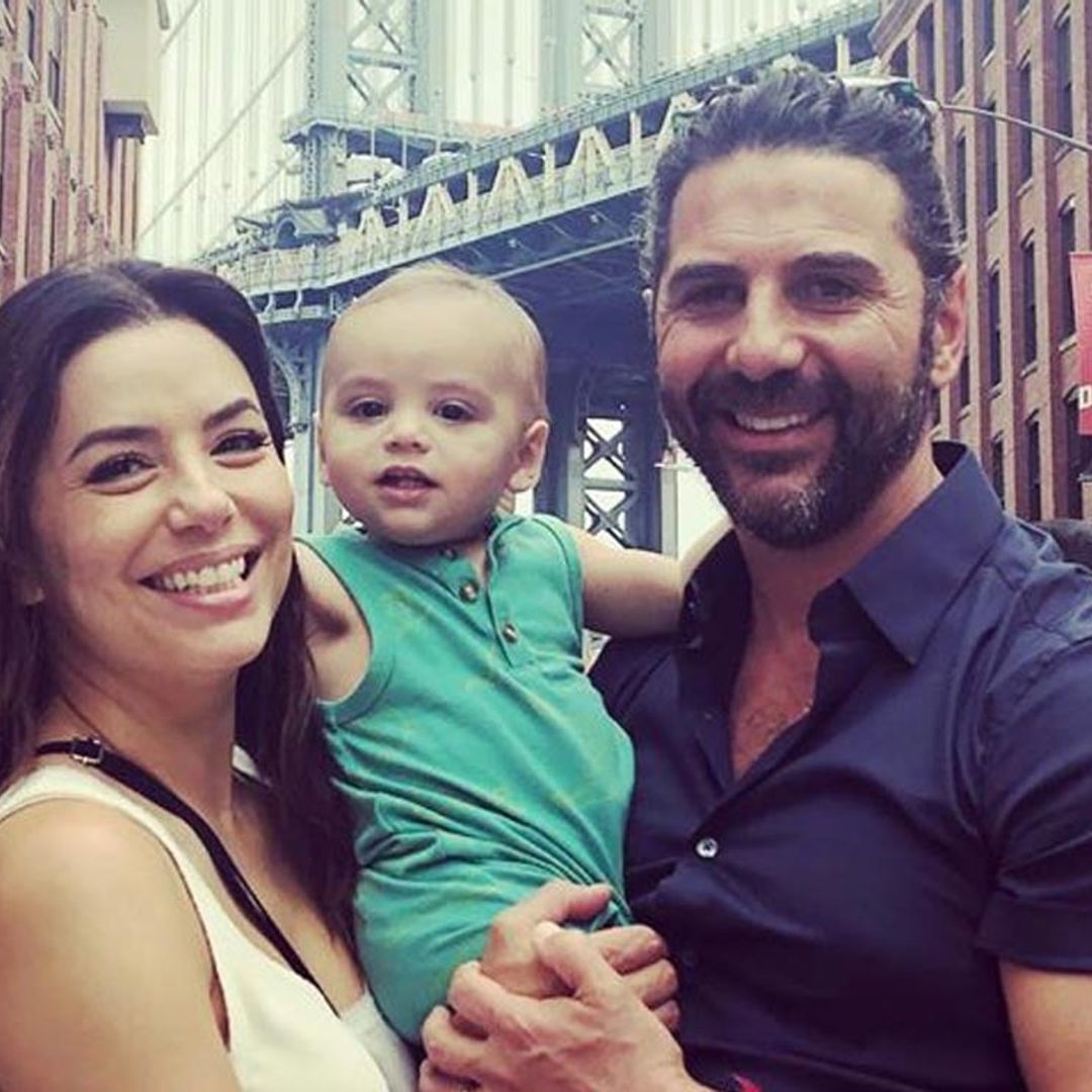 El cariñoso mensaje de Eva Longoria a su hijo Santi por su primer cumpleaños