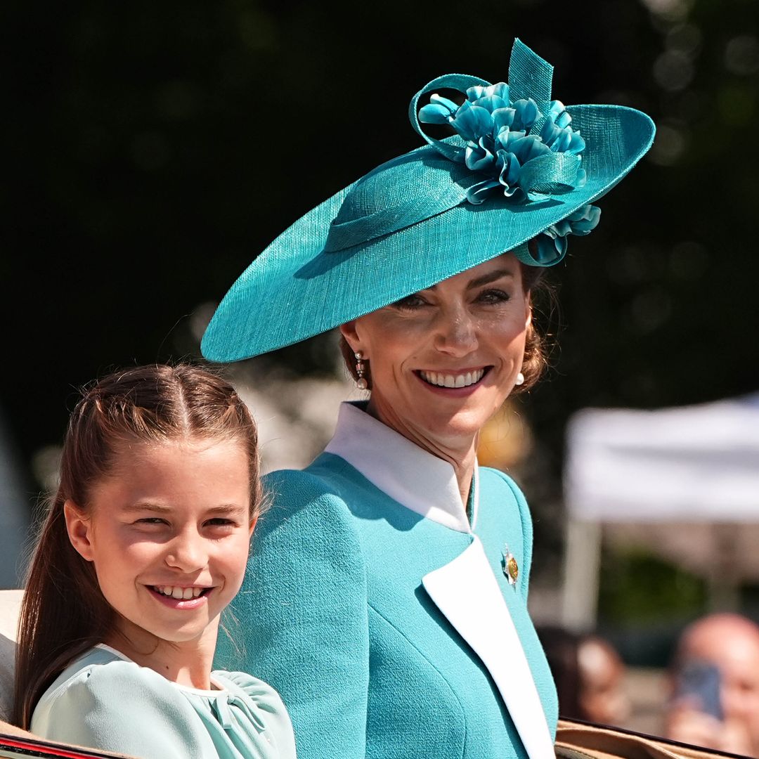 El gesto inconsciente que conecta a la princesa Charlotte con Diana de Gales