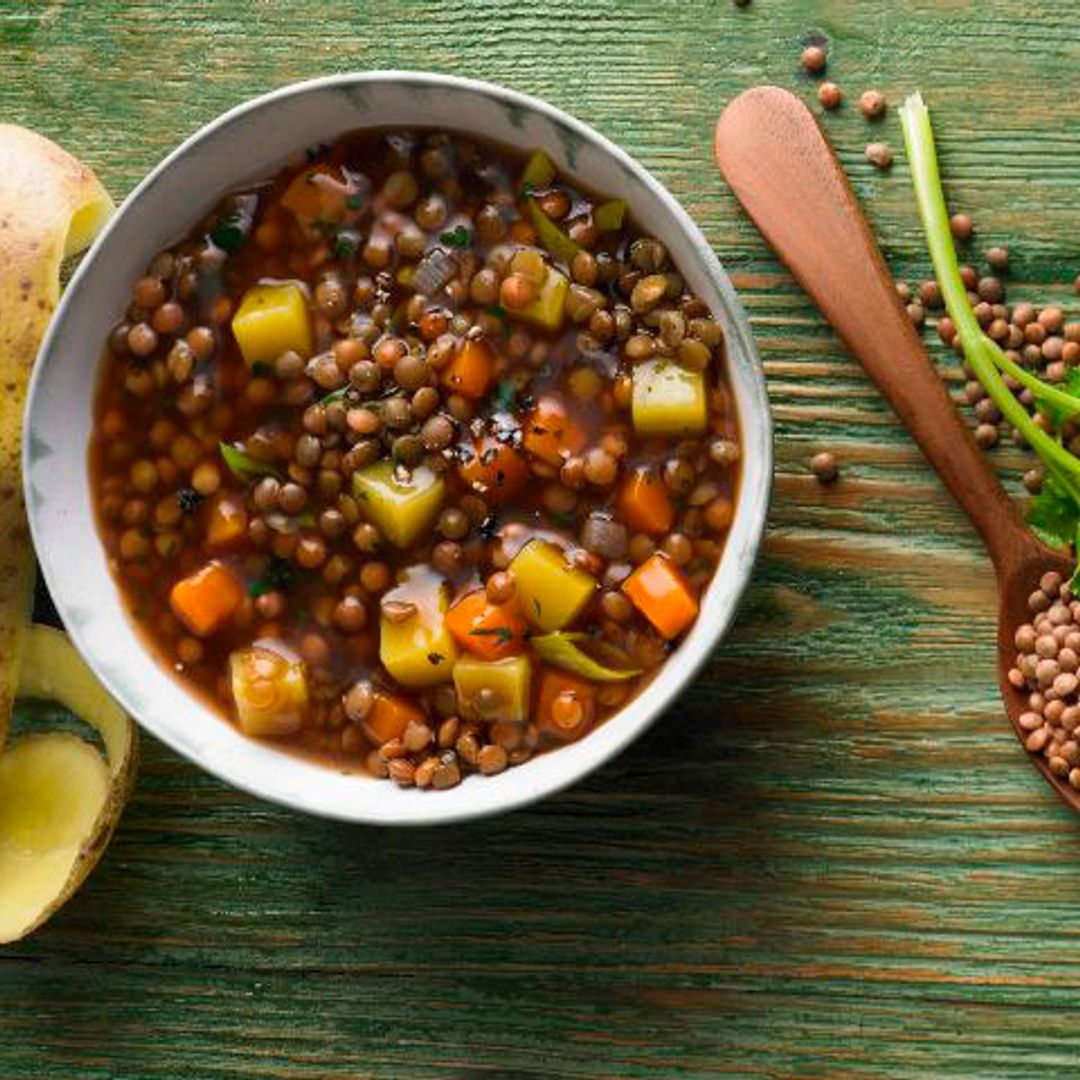 Lentejas con verduras en Thermomix ¡más fácil imposible!