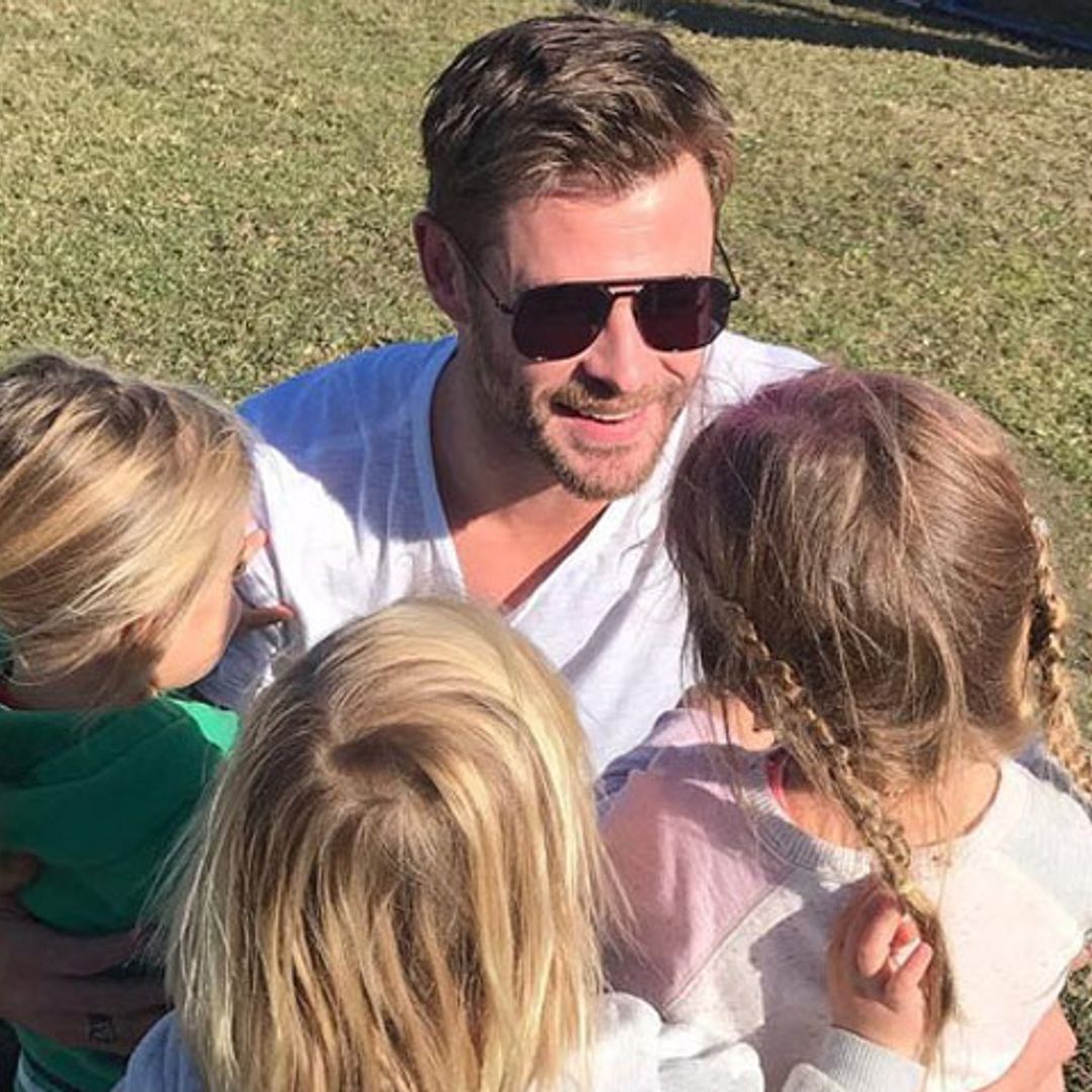 Así se asegura Chris Hemsworth de que sus hijos sean fans de 'Thor'