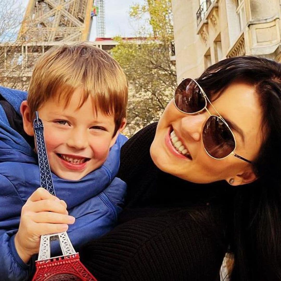 Angelique Boyer y su emotivo reencuentro con sus sobrinos en París