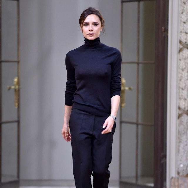 Victoria Beckham en la pasarela de New York Fashion Week (2018)