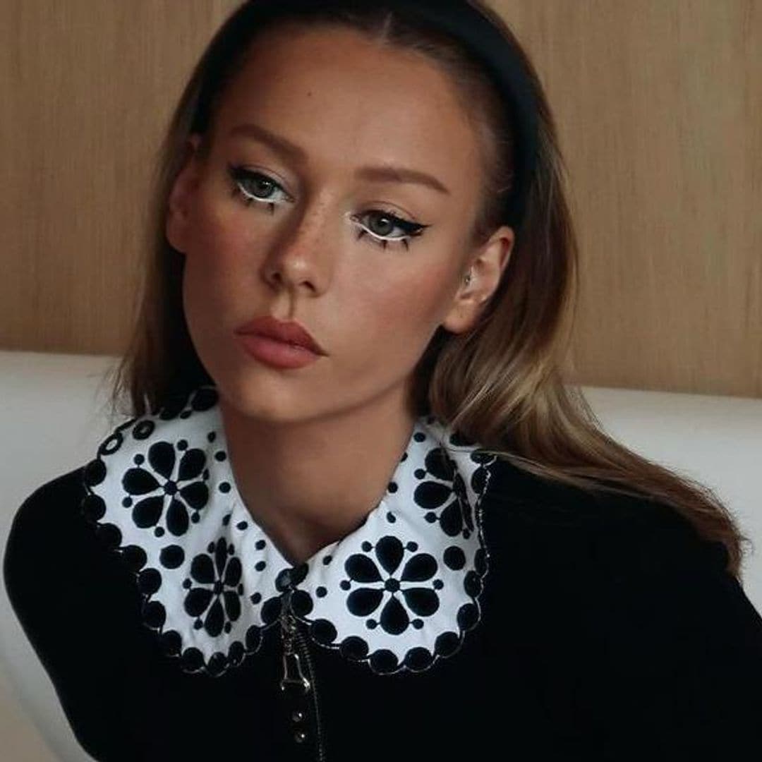 Las ‘manga lashes’ están de regreso y Ester Expósito se suma a la tendencia