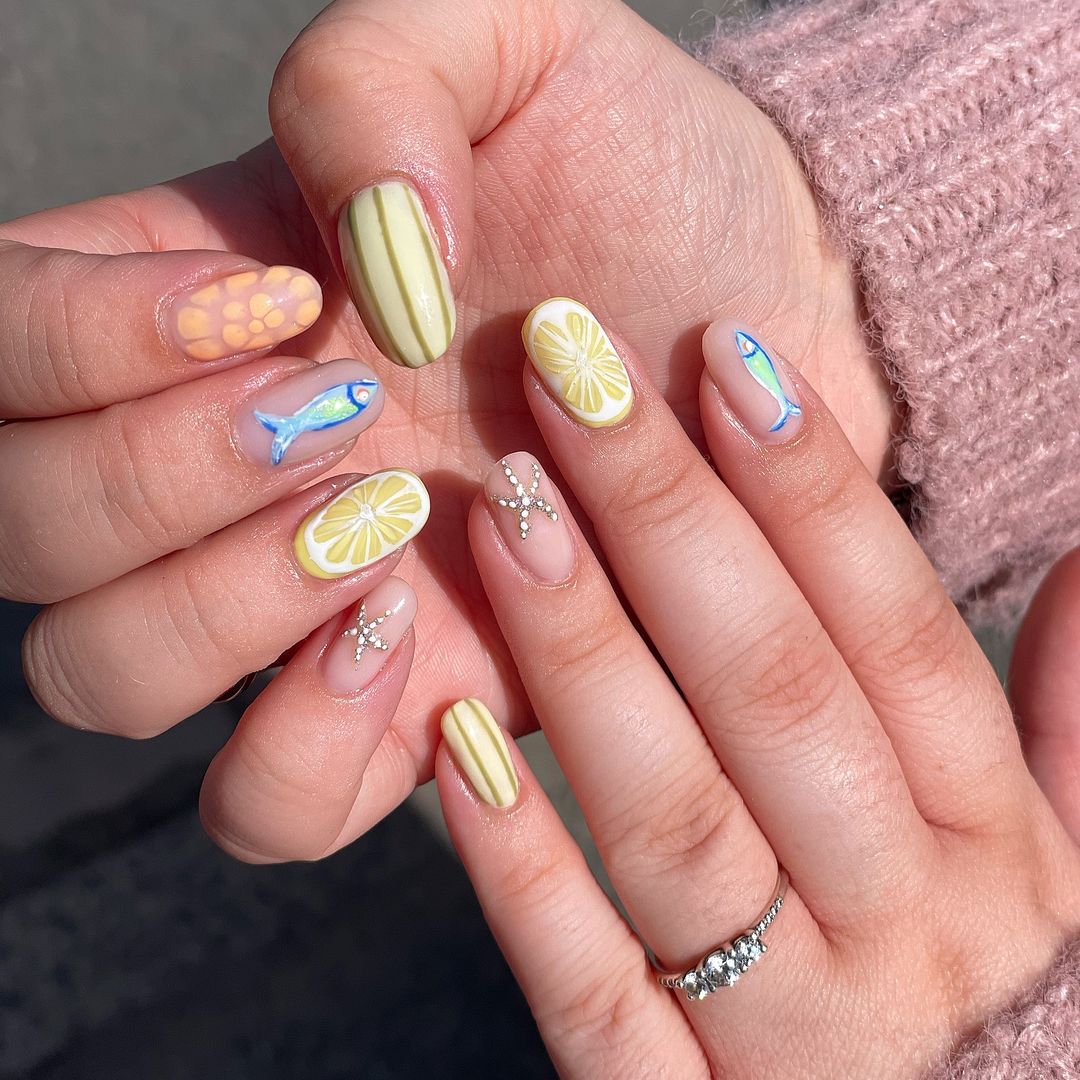 Una manicura para cada destino de vacaciones: de Miami a la Costa Amalfitana
