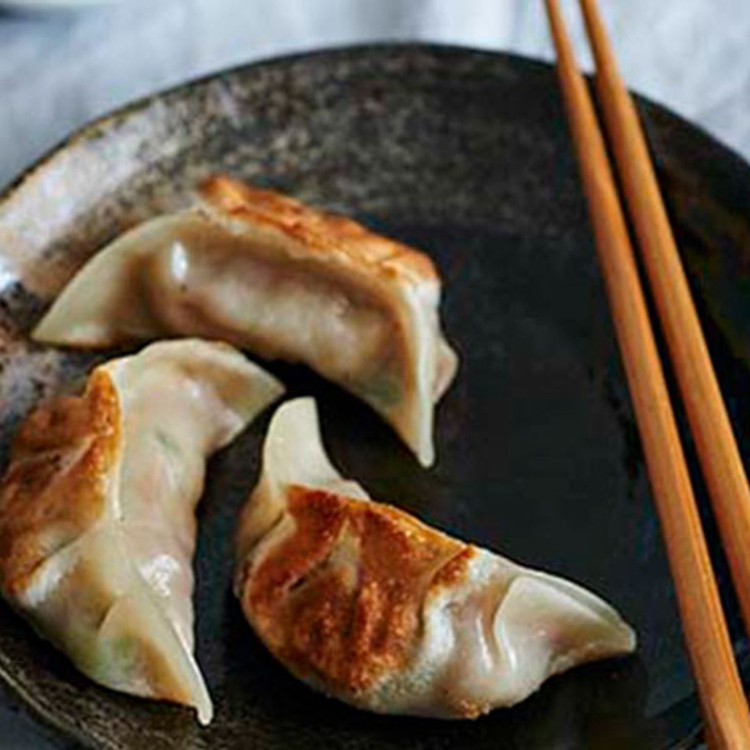 'Gyozas' de carne y setas