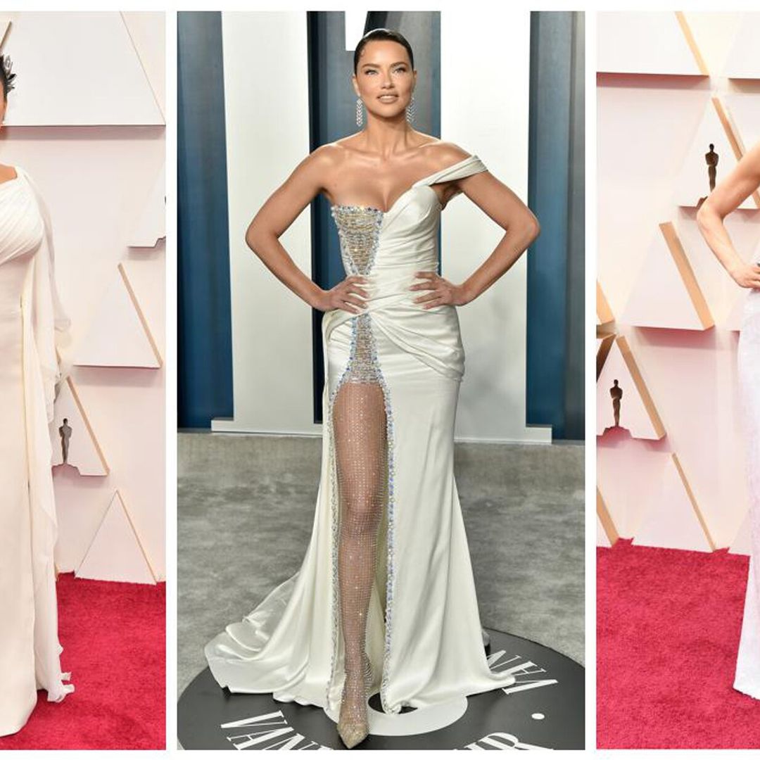9 celebs vistieron de blanco en los Oscar, ¿estamos delante de una tendencia?