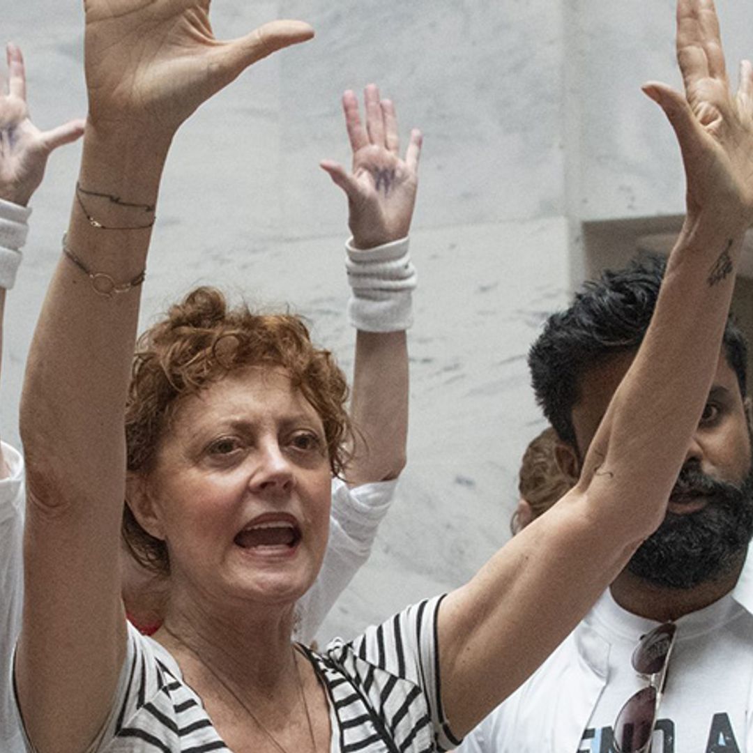 Susan Sarandon, arrestada en una manifestación