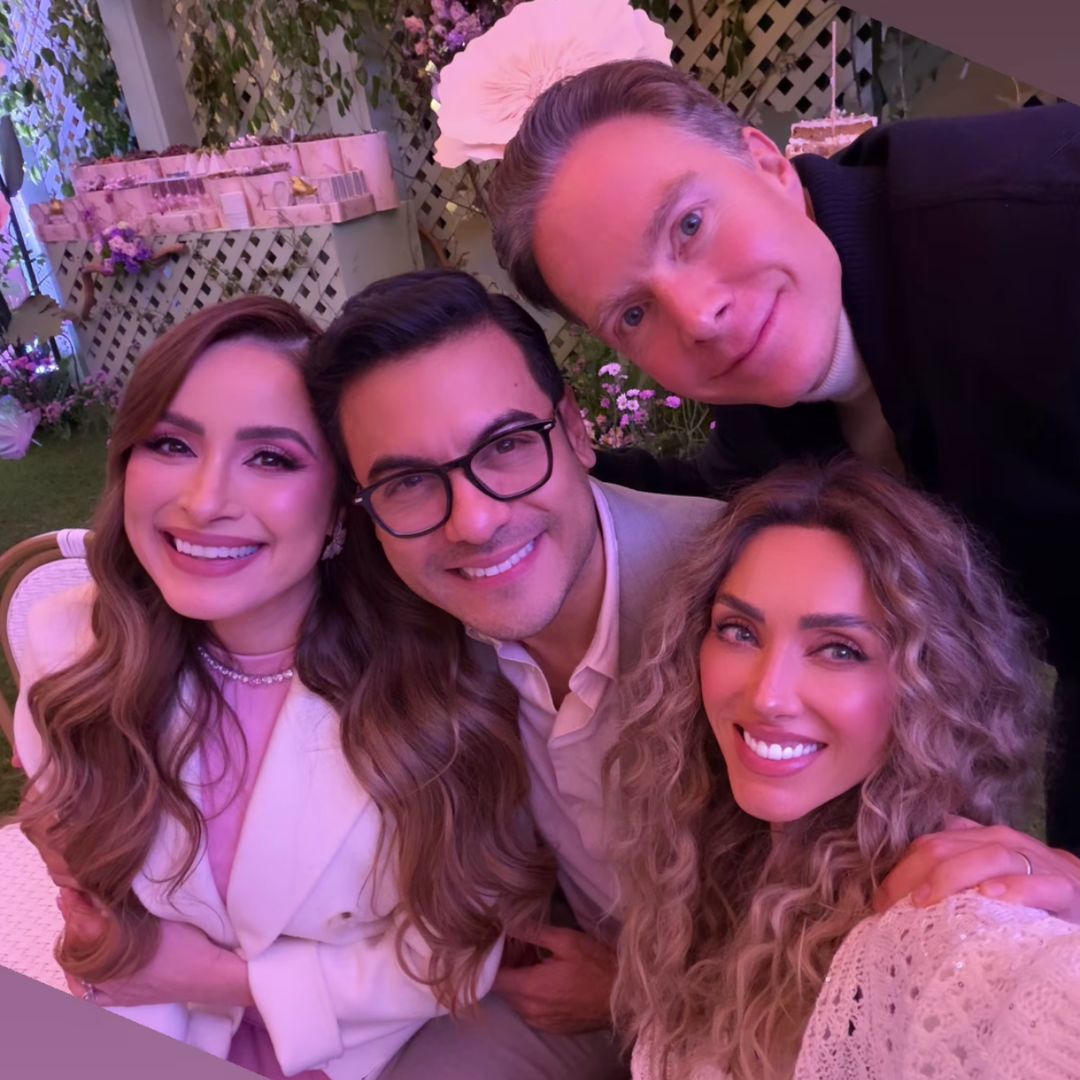 Anahí comparte detalles del baby shower de María, la bebé de Carlos Rivera y Cynthia Rodríguez