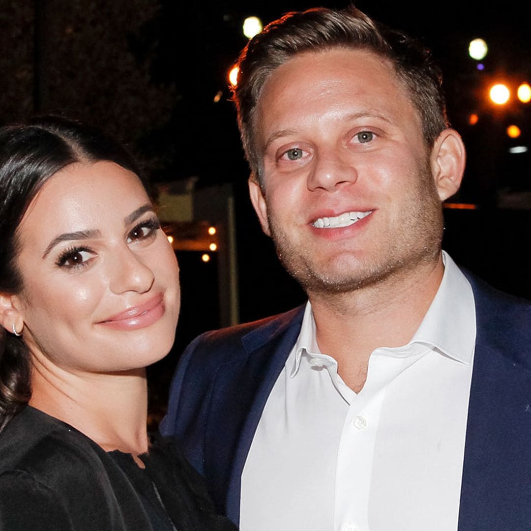 La actriz Lea Michele, embarazada de su primer hijo
