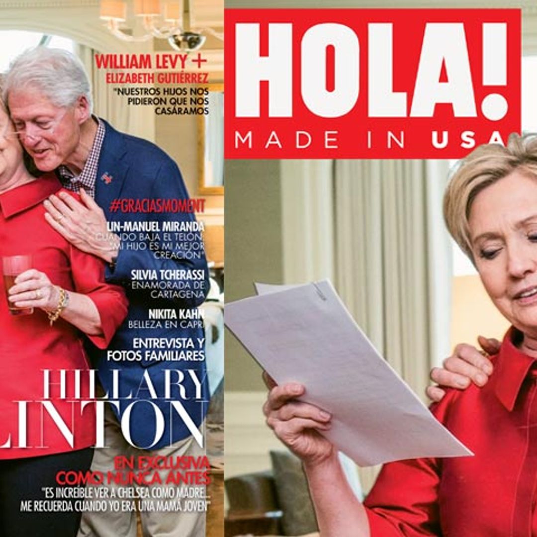 Hillary Clinton en exclusiva para HOLA! USA: 'Es increíble ver a Chelsea como madre. Me recuerda cuando yo era una mamá joven'