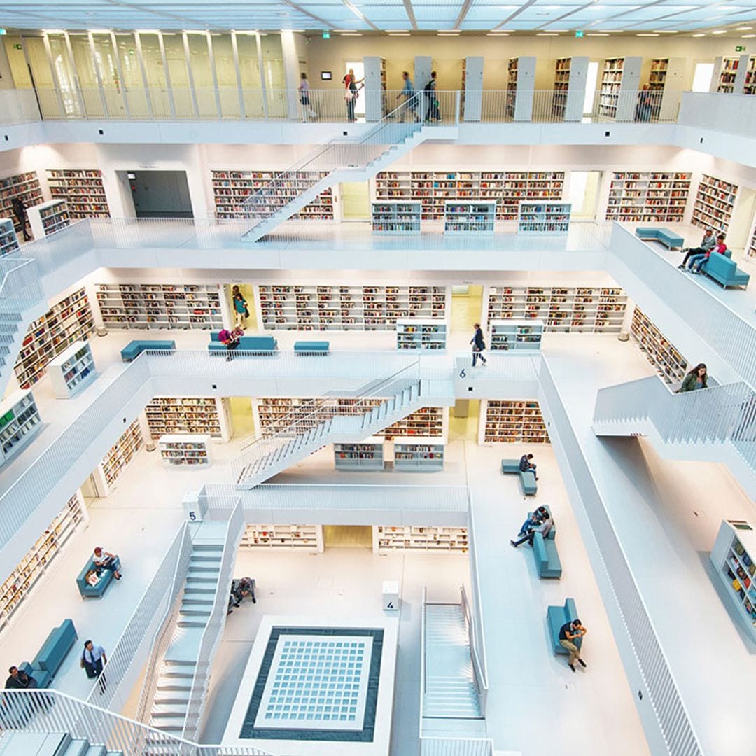Bibliotecas de ayer y de hoy para celebrar el Día del Libro