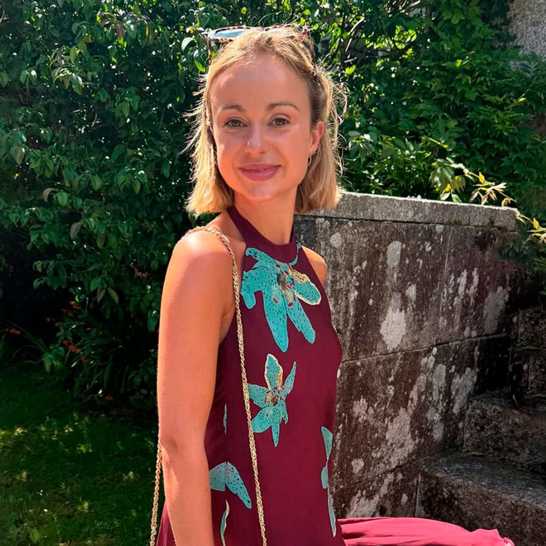 El vestido pintado a mano de firma española con el que Amelia Windsor ha triunfado en su último evento